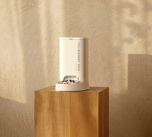 PETKIT Futterautomat Katze, 3L ,Automatischer Futterspender für Katze und Hund, 1-10 Mahlzeiten/Tag, 1-15 Tag,304 Edelstahlschüssel,Fresh Lock-Technologie